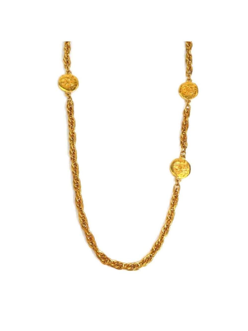 Chanel Necklace CC Logo